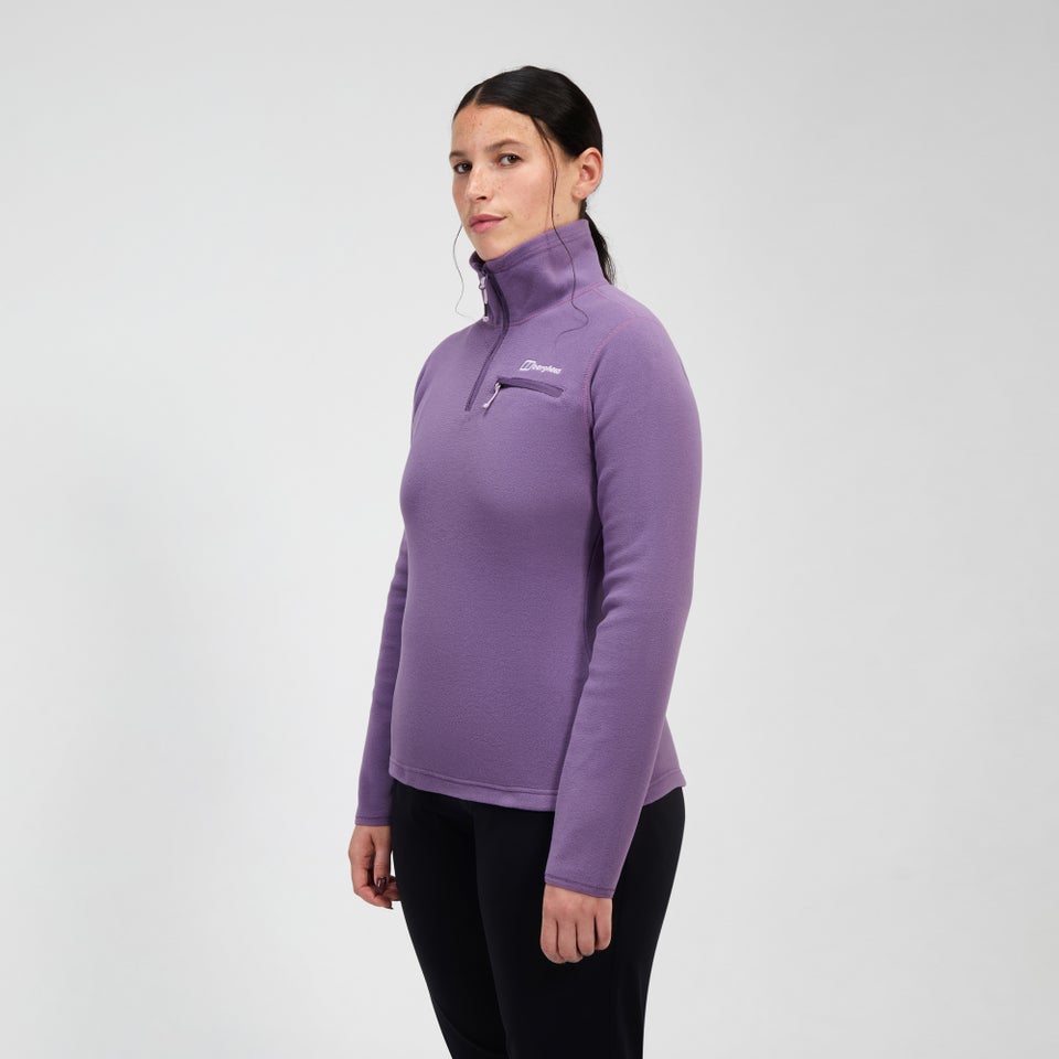 Women's Prism 2.0 Micro Half Zip Polartec Fleece - Purple