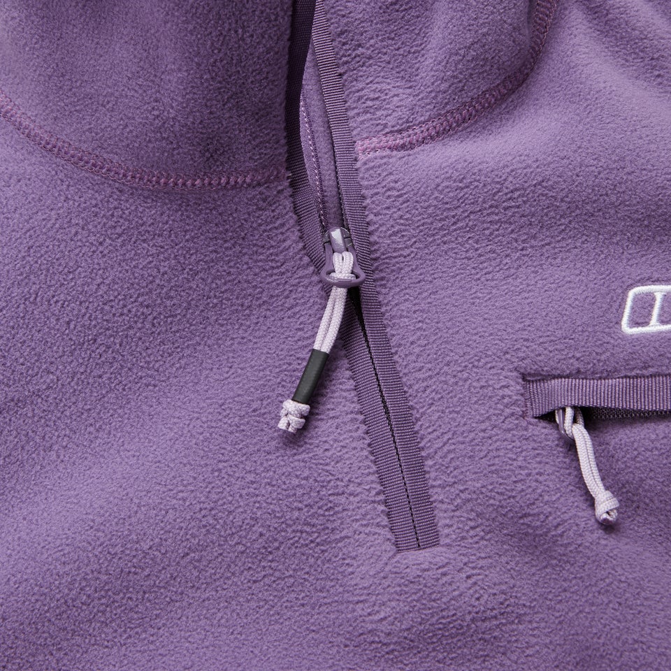 Women's Prism 2.0 Micro Half Zip Polartec Fleece - Purple
