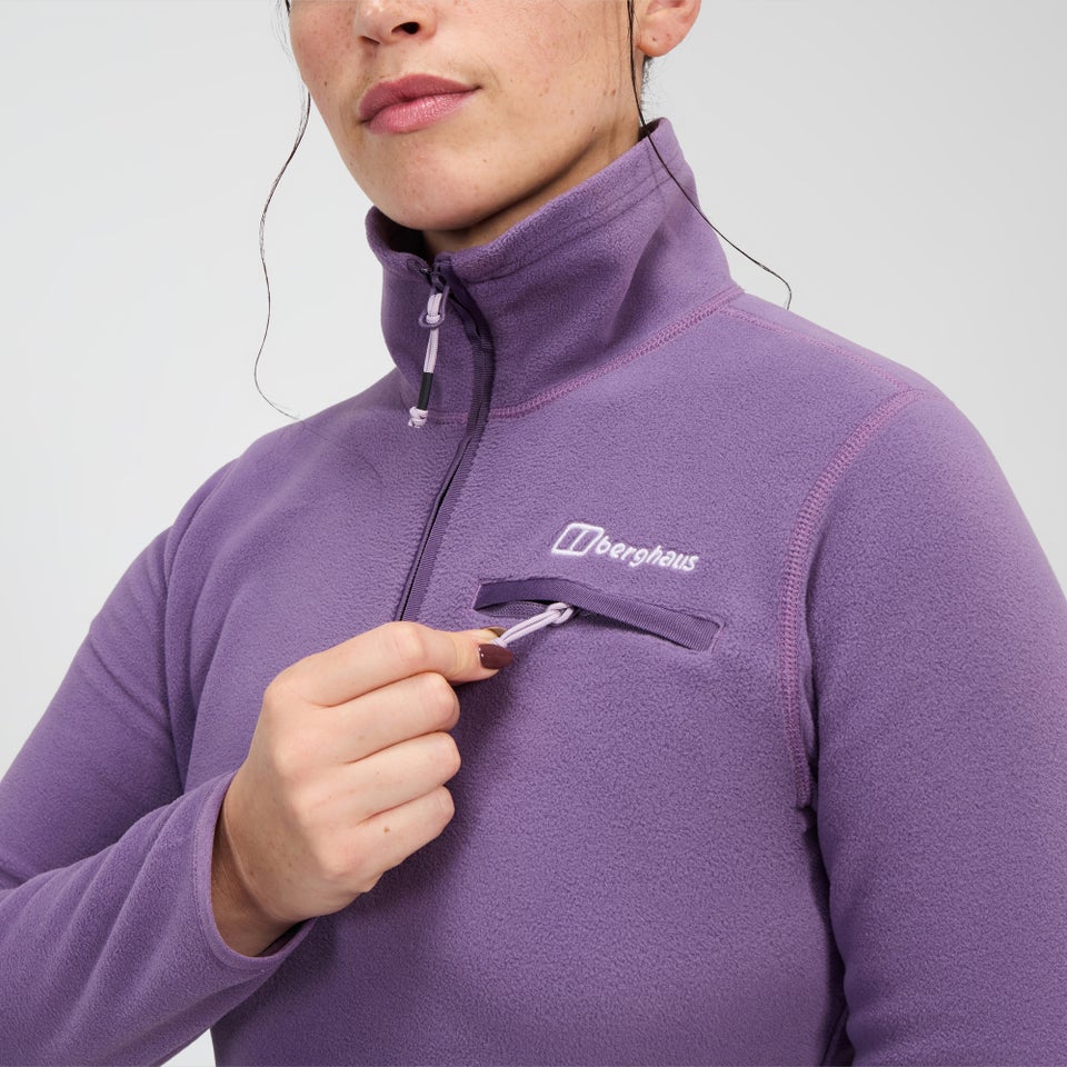 Women's Prism 2.0 Micro Half Zip Polartec Fleece - Purple