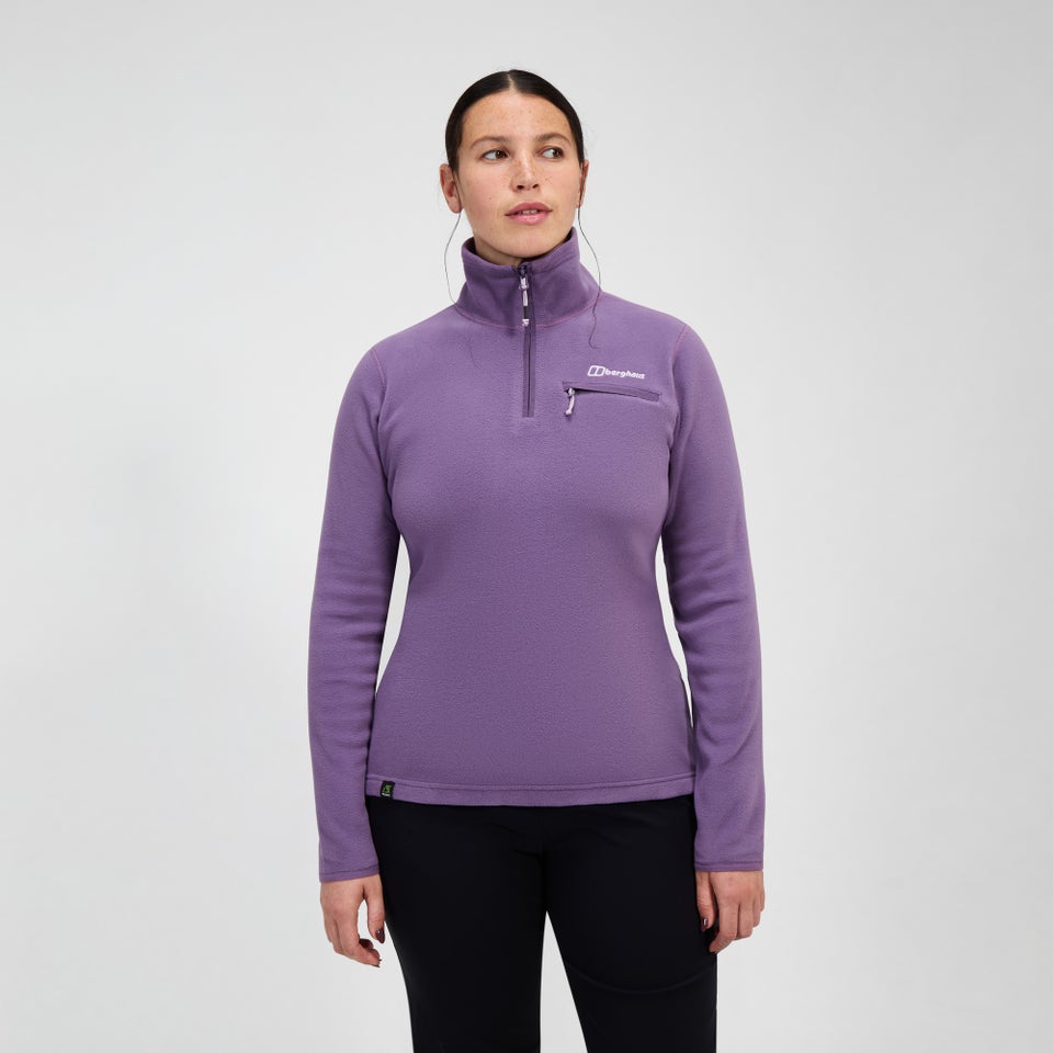 Women's Prism 2.0 Micro Half Zip Polartec Fleece - Purple