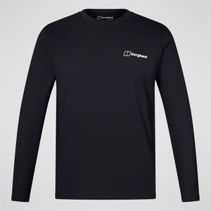 Men's Berghaus Center Logo Tee - Black