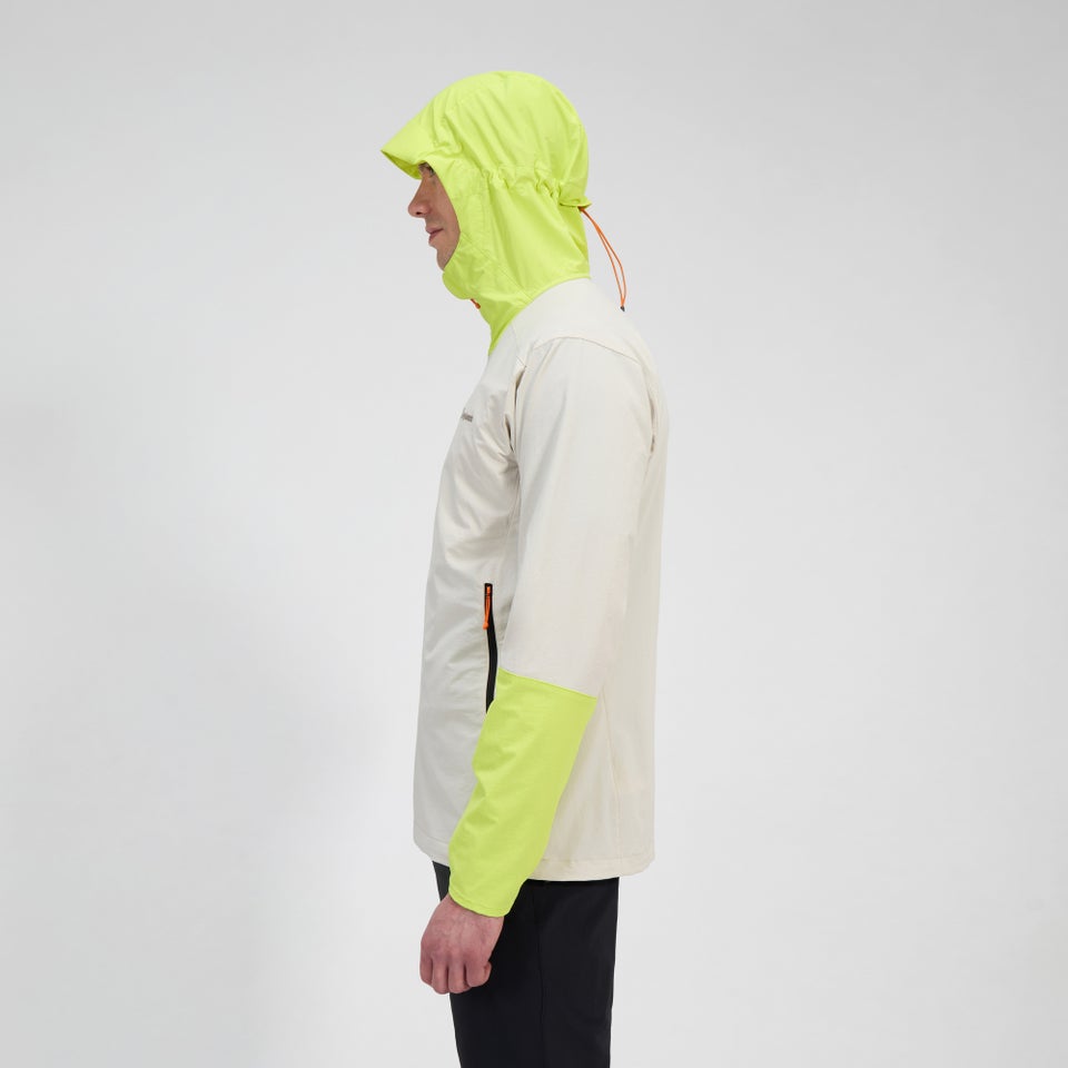 Men's Ridge-Roamer Lite Softshell Jacket - Grey/Yellow