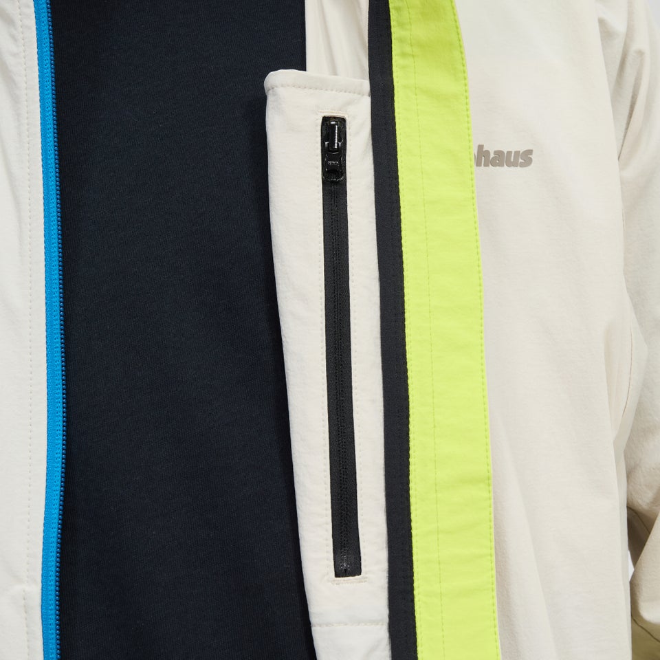 Men's Ridge-Roamer Lite Softshell Jacket - Grey/Yellow