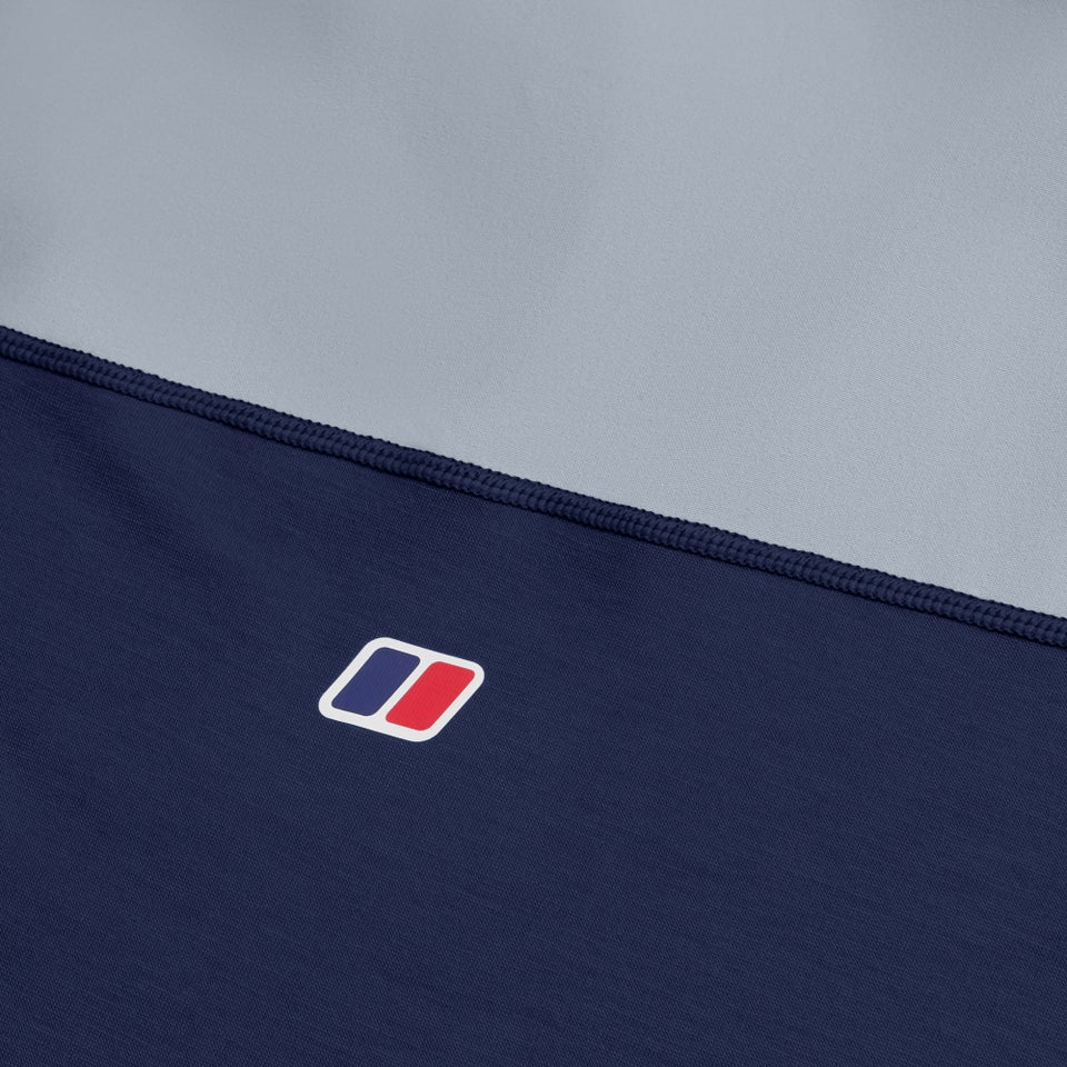 Men's Terrain Trek Tech Tee - Blue/Grey