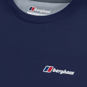 Men's Terrain Trek Tech Tee - Blue/Grey