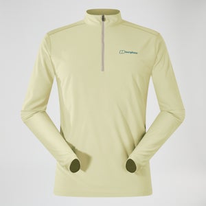 Men's 24/7 Half Zip Long Sleeve Tech Tee - Natural
