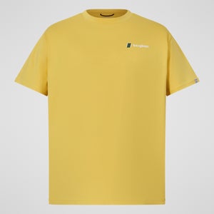 Men's Doodle Mountain Patch Tee - Yellow