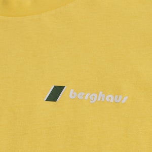 Men's Doodle Mountain Patch Tee - Yellow
