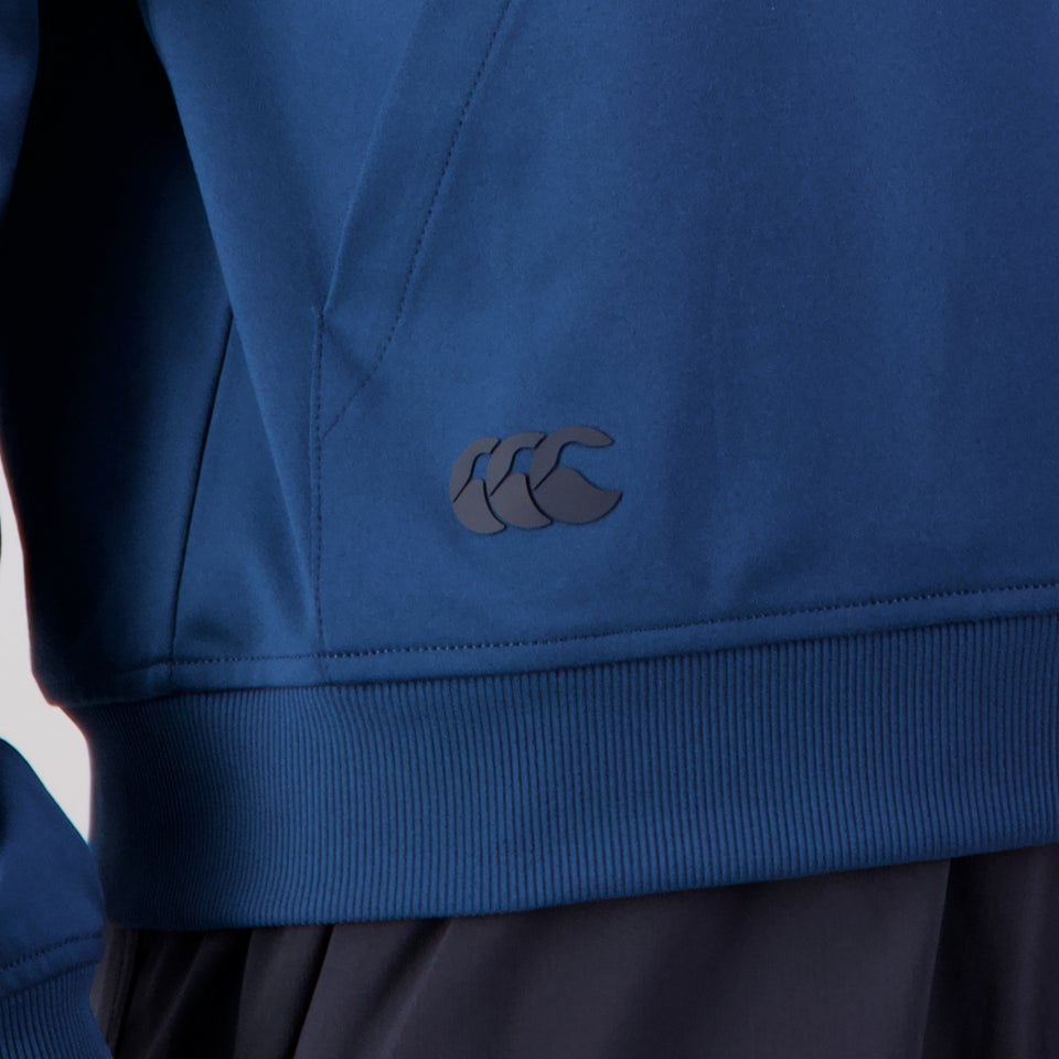 Womens Tempo+ 1/4 Zip Top Blue