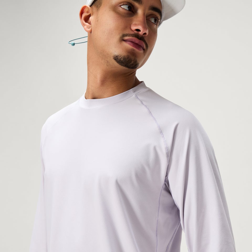 Men's SulTrac L/S Tee - Lavender Blue