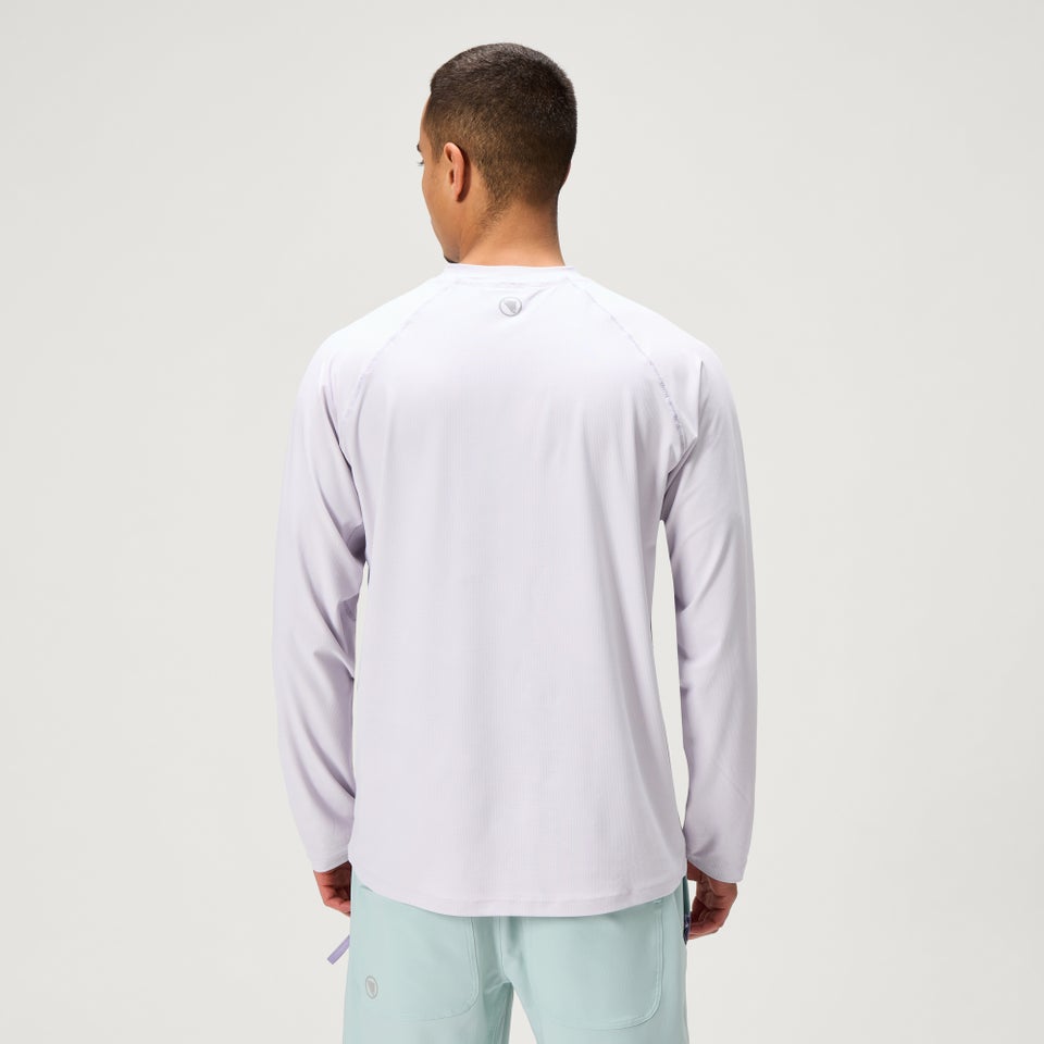 Men's SulTrac L/S Tee - Lavender Blue