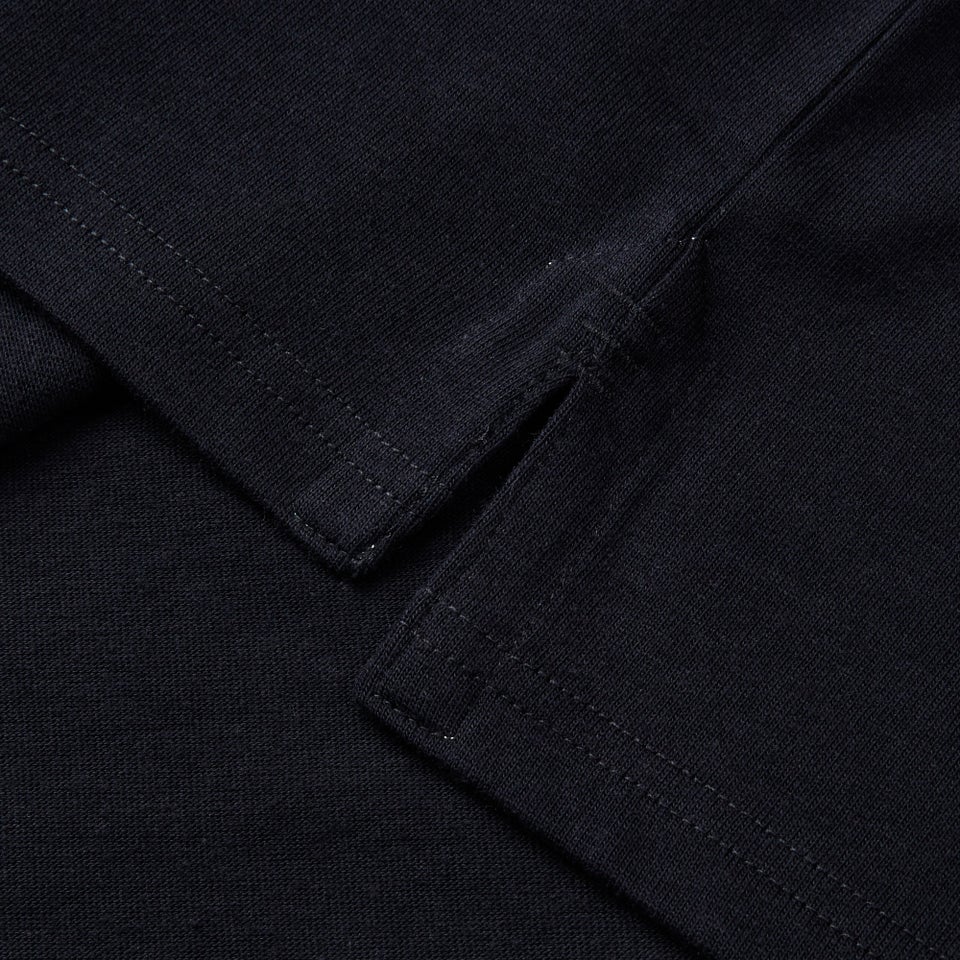 Mens Solid Dye Rugby Jersey Black