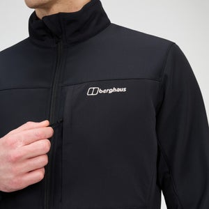 Ghlas 3.0 Softshell Jacke für Herren - Schwarz