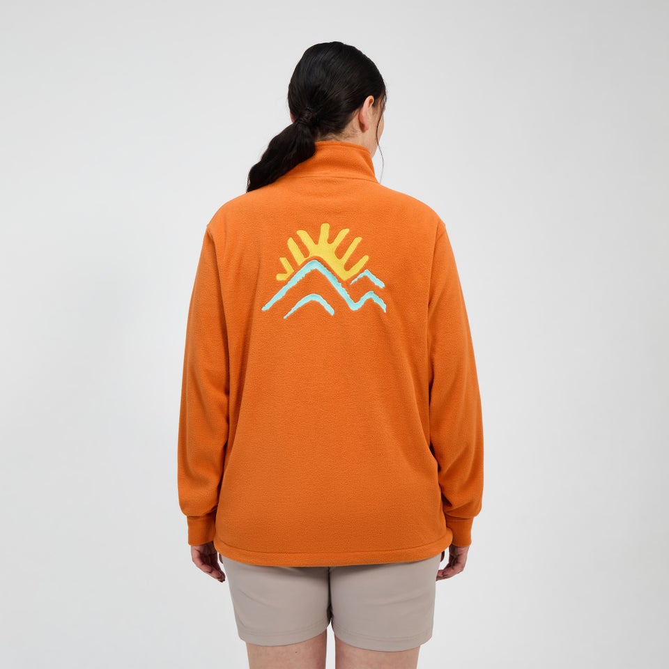 Unisex Sunned Peak Interactive Fleece - Orange