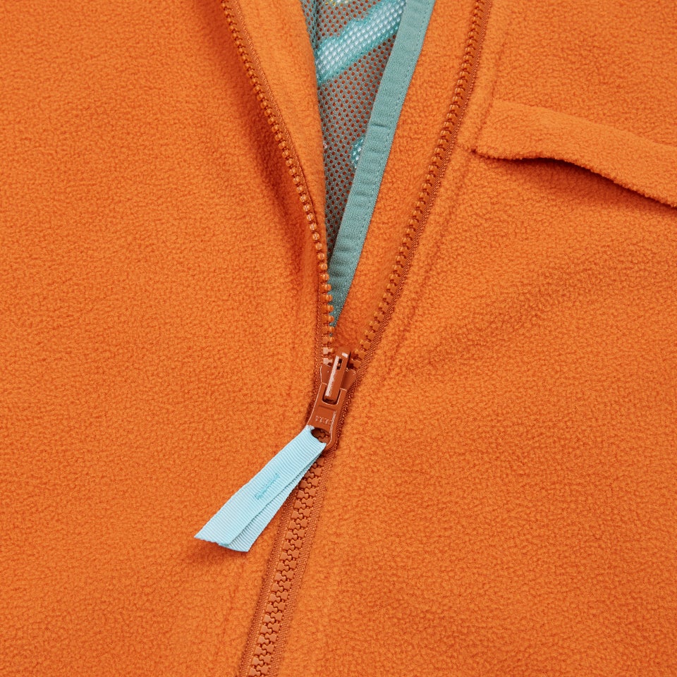 Unisex Sunned Peak Interactive Fleece - Orange