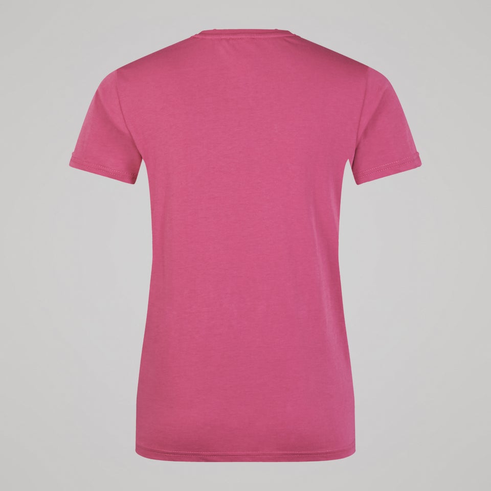 Womens Uglies Tee Pink