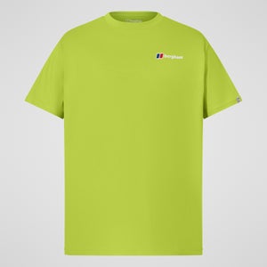 Men's Berghaus Class Logo Tee - Yellow - XS