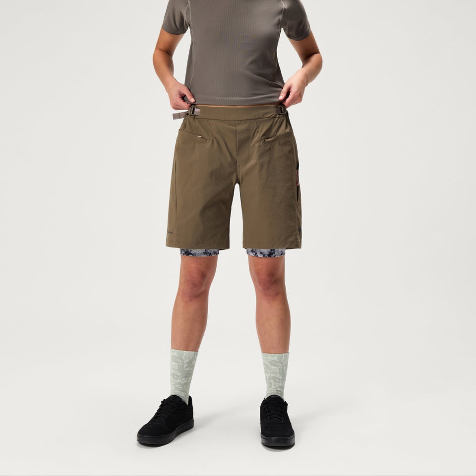 Women's SulTrac Adv 8" Shorts (With Liner) - Bungee Cord