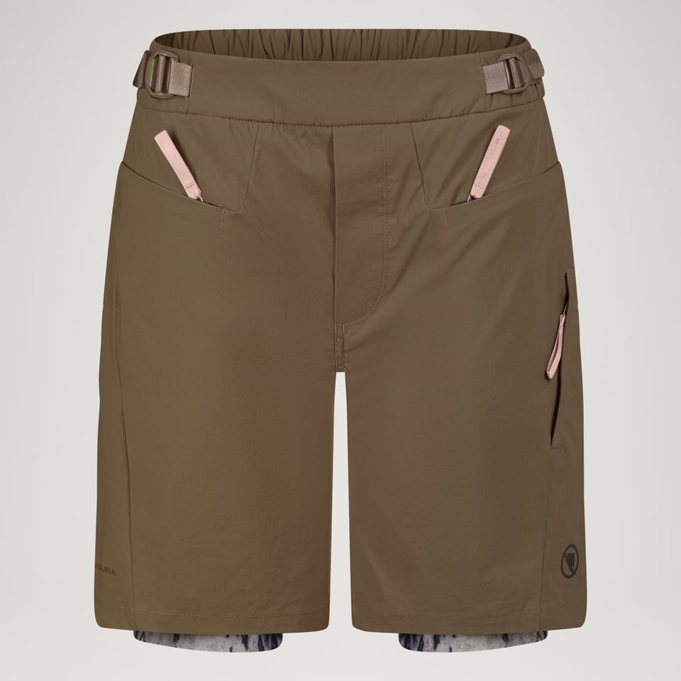 Women's SulTrac Adv 8" Shorts (With Liner) - Bungee Cord