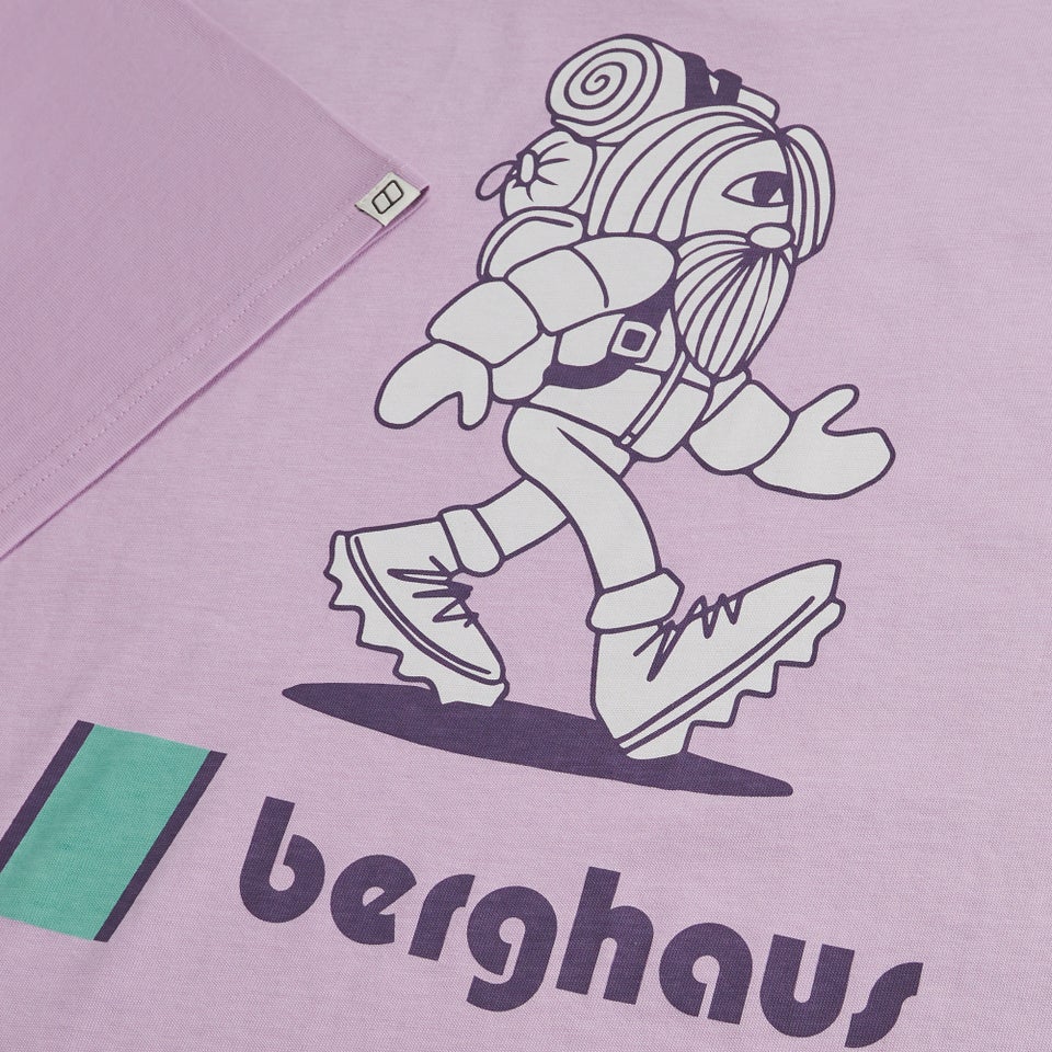 Cyclops Hiker Tee für Herren - Violett