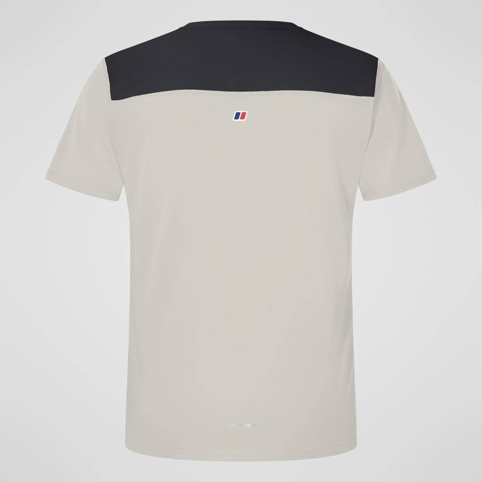 Men's Terrain Trek Tech Tee - Grey/Black