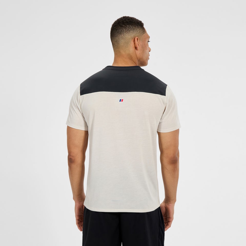 Men's Terrain Trek Tech Tee - Grey/Black