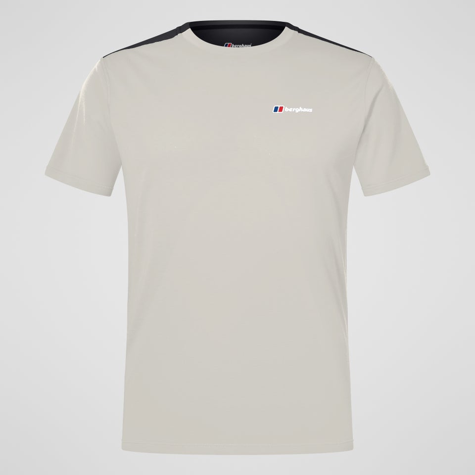 Men's Terrain Trek Tech Tee - Grey/Black