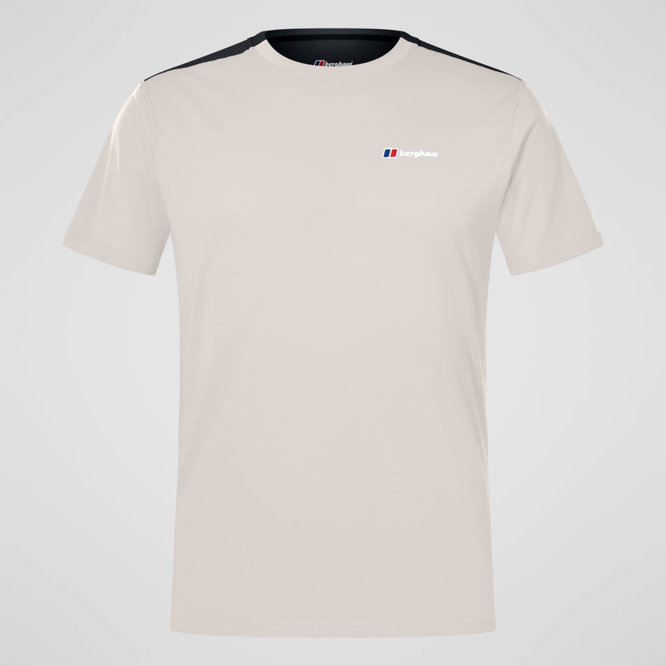 Men's Terrain Trek Tech Tee - Grey/Black
