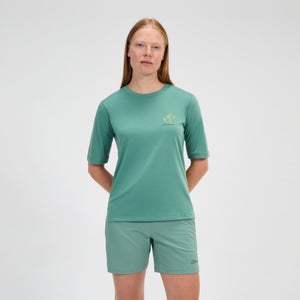 Women's Coneflower Short Sleeve Tee - Green