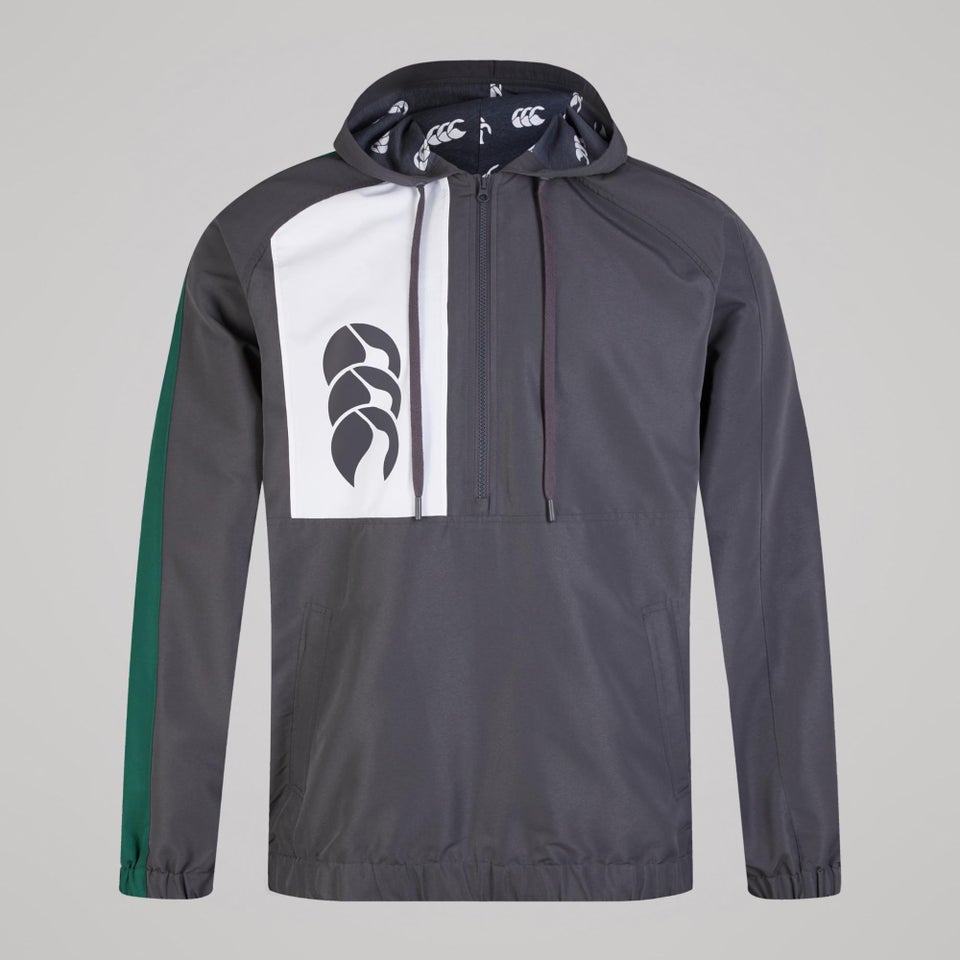 MENS LEGENDS QUARTER ZIP JACKET EBONY