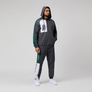 MENS LEGENDS QUARTER ZIP JACKET EBONY