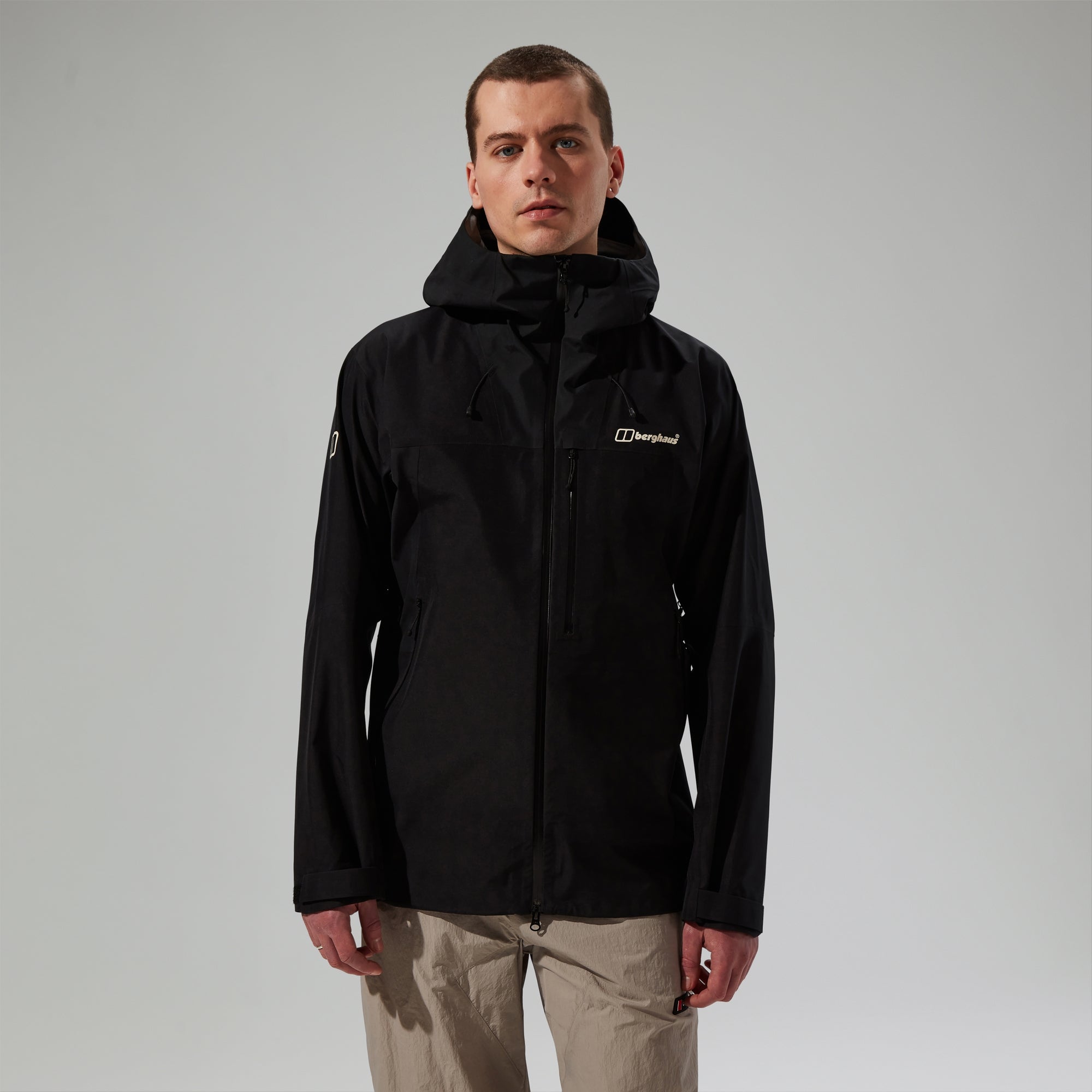 Men's Ridge-Seeker Gore-Tex Waterproof Jacket - Black | Berghaus