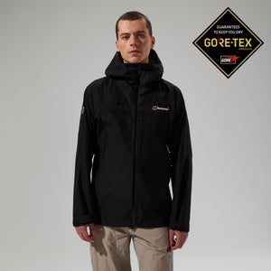 Wasserdichte Ridge-Seeker Herren-Gore-Tex Jacke für Herren - Schwarz