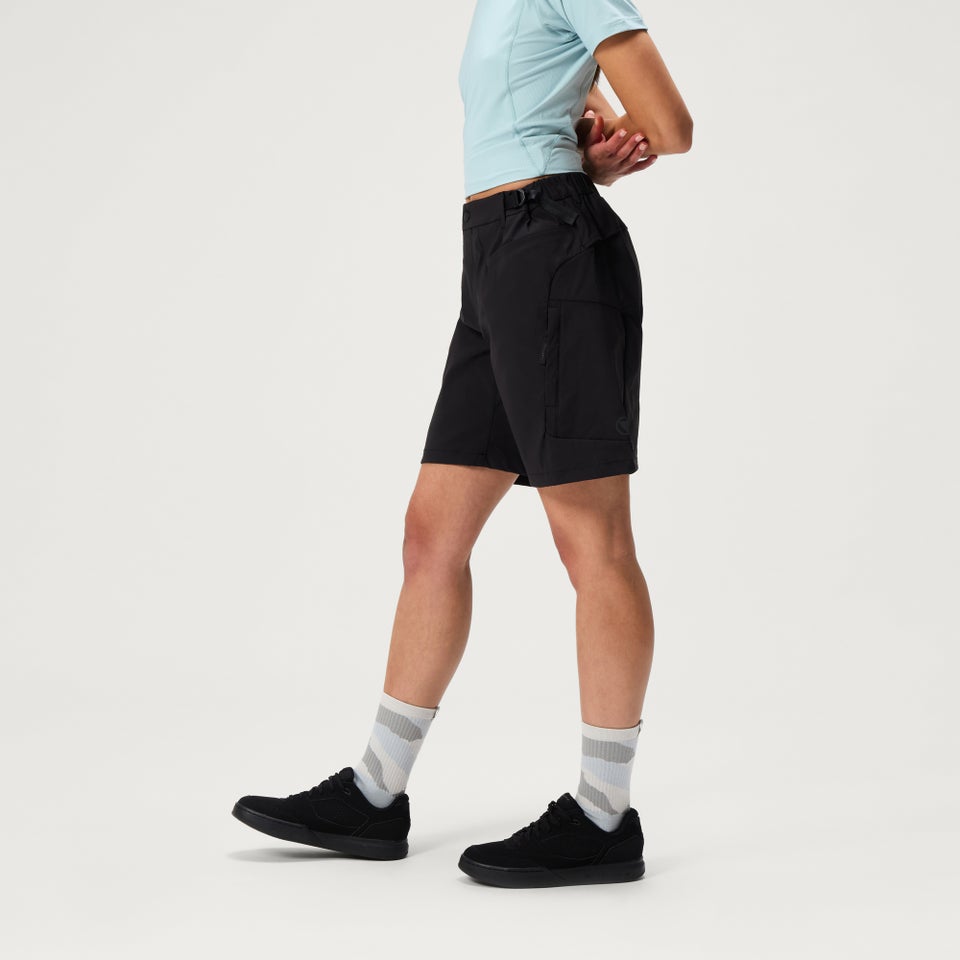 SULTRAC Adv 8" Shorts für Damen - Schwarz