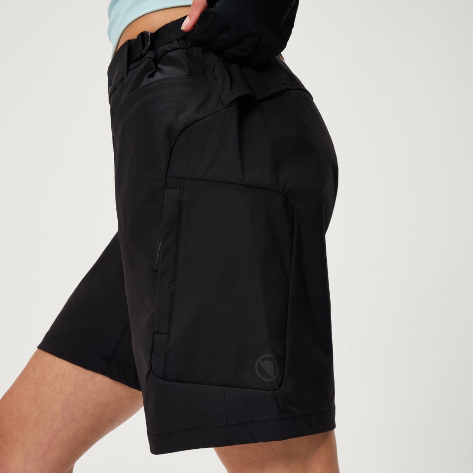 SULTRAC Adv 8" Shorts für Damen - Schwarz