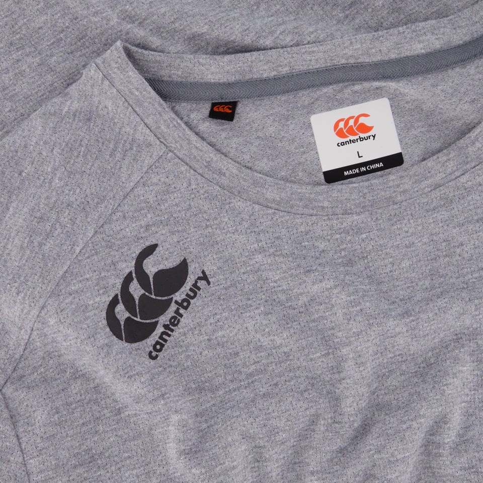 Mens Vapodri Tempo Teeâ Grey Marl