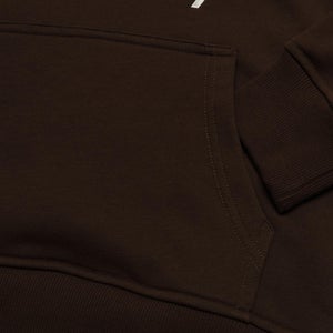 KIDS UGLIES HOODIE BROWN