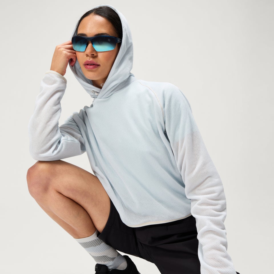 Women's SulTrac Breathable Hoodie - Cloud Blue