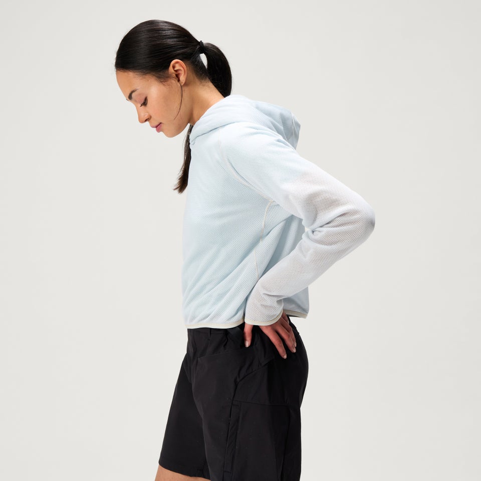 Women's SulTrac Breathable Hoodie - Cloud Blue