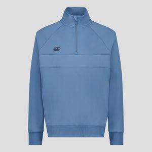 Mens Tempo+ 1/4 Zip Top Blue