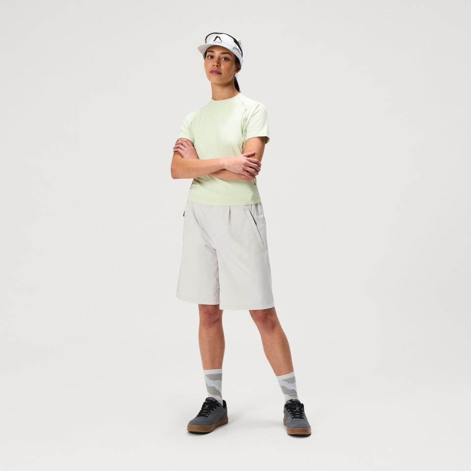 SULTRAC 10" Schlupfshorts für Damen - Grau