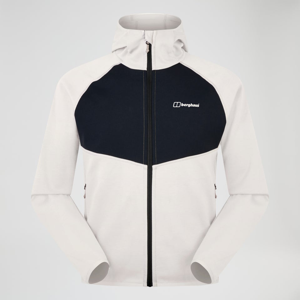 Trawden Hybrid-Jacke für Herren - Grau/Schwarz