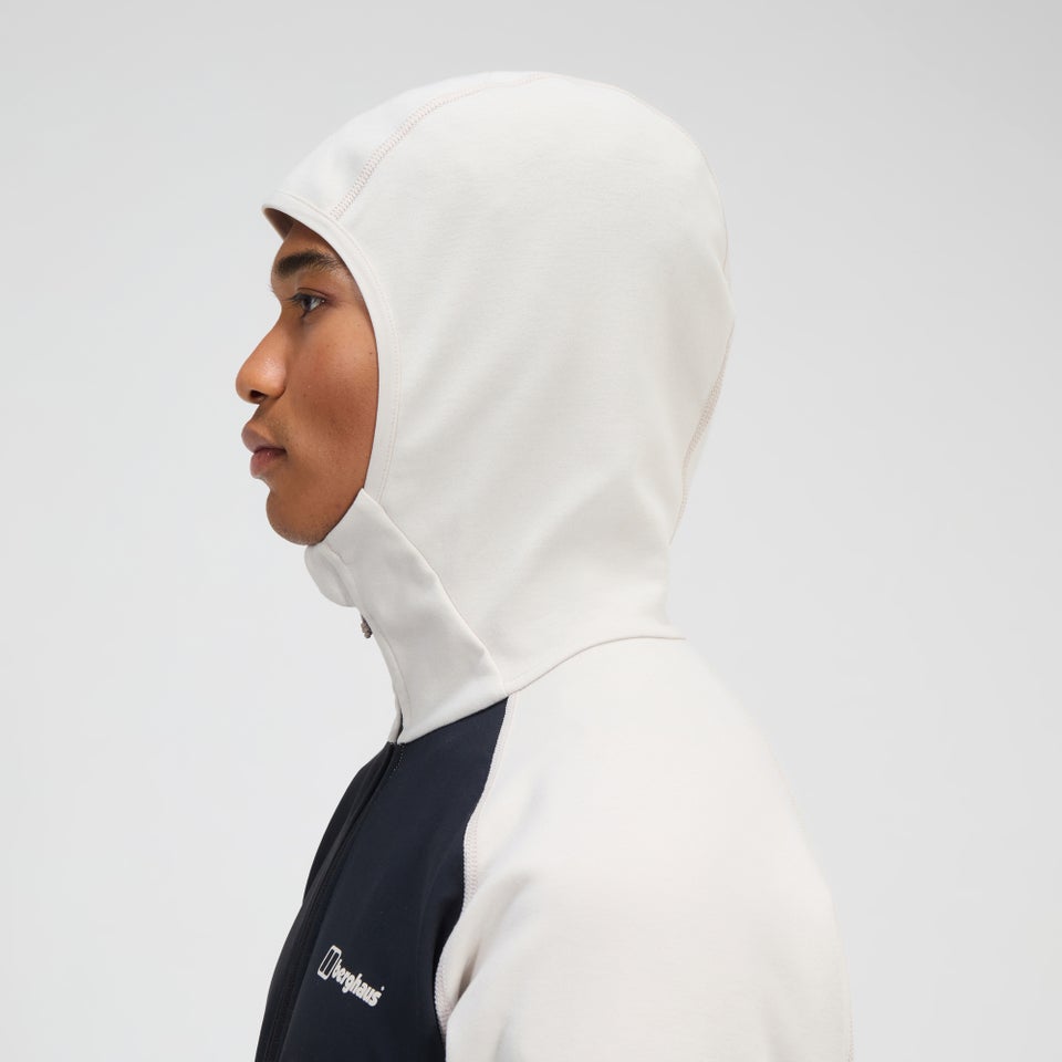 Trawden Hybrid-Jacke für Herren - Grau/Schwarz