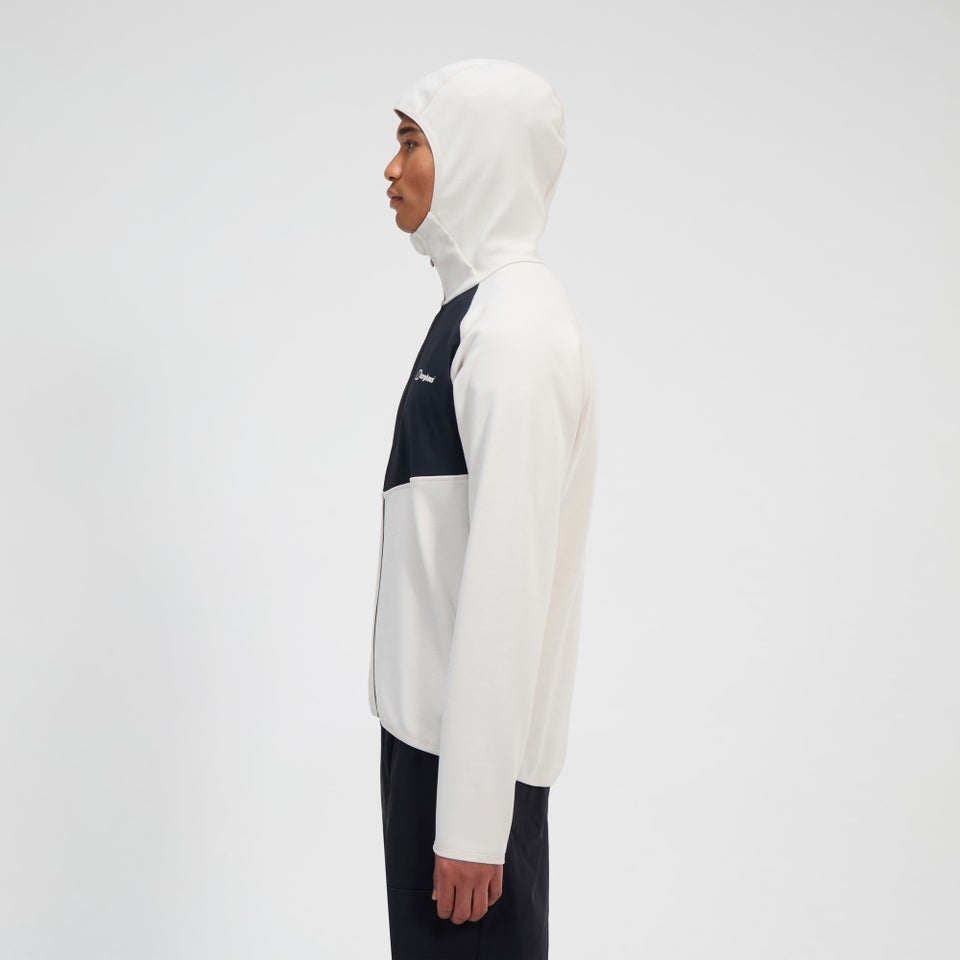 Trawden Hybrid-Jacke für Herren - Grau/Schwarz