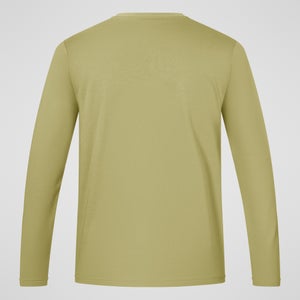 Center Logo Tee für Herren - Beige
