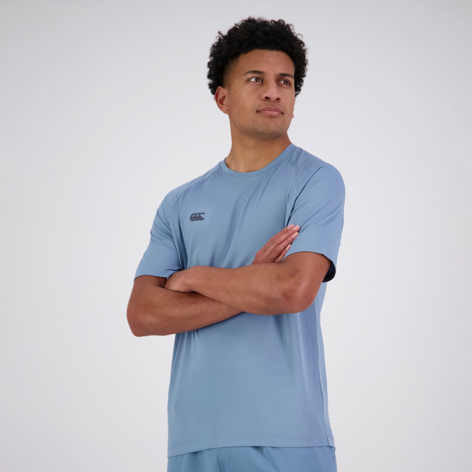 Mens Tempo+ Training Tee Blue