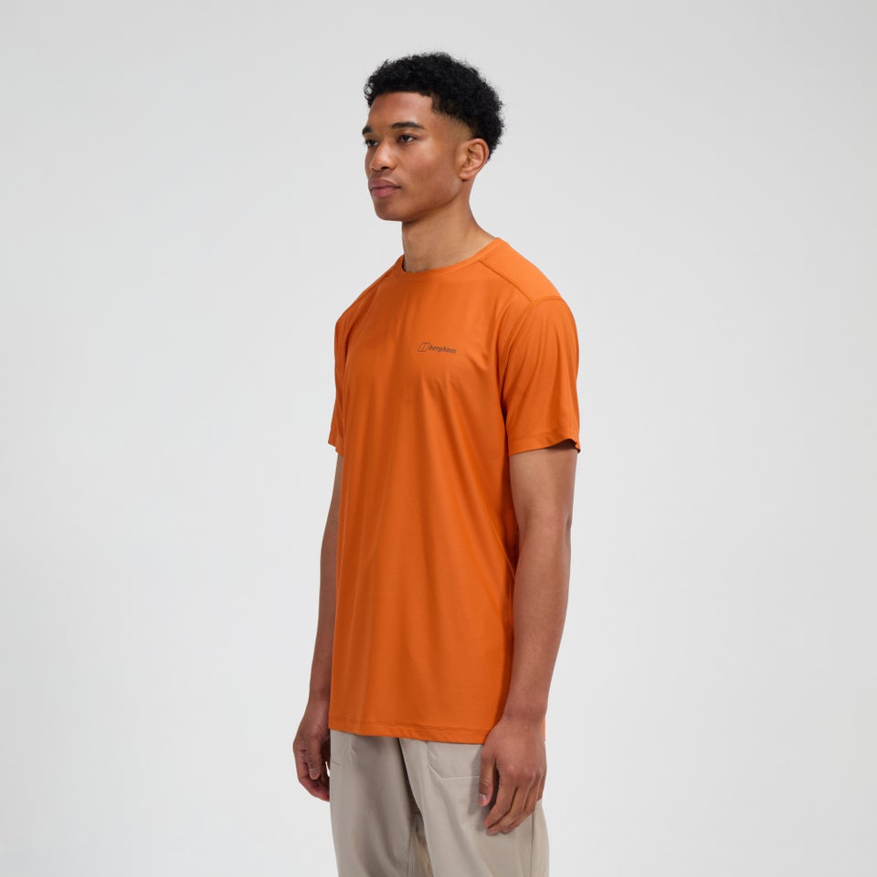 Men's 24/7 Crew Short Sleeve Tech Tee - Orange