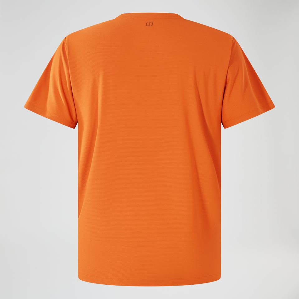 Men's 24/7 Crew Short Sleeve Tech Tee - Orange