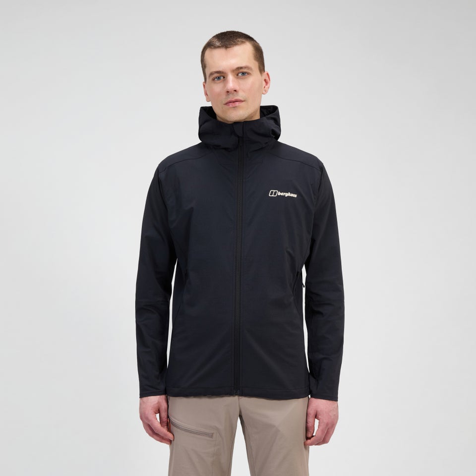 Men's Ridge-Roamer Lite Softshell Jacket - Black