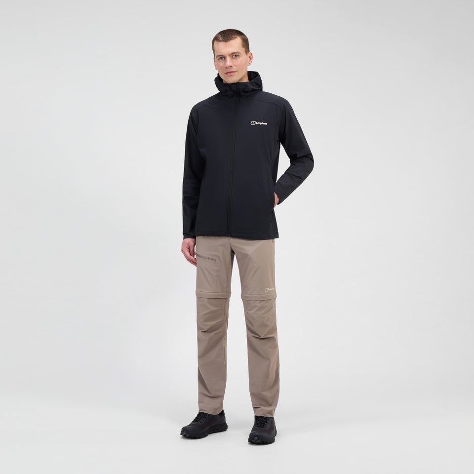 Men's Ridge-Roamer Lite Softshell Jacket - Black